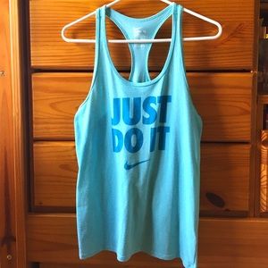 Just Do It athletic tank top
